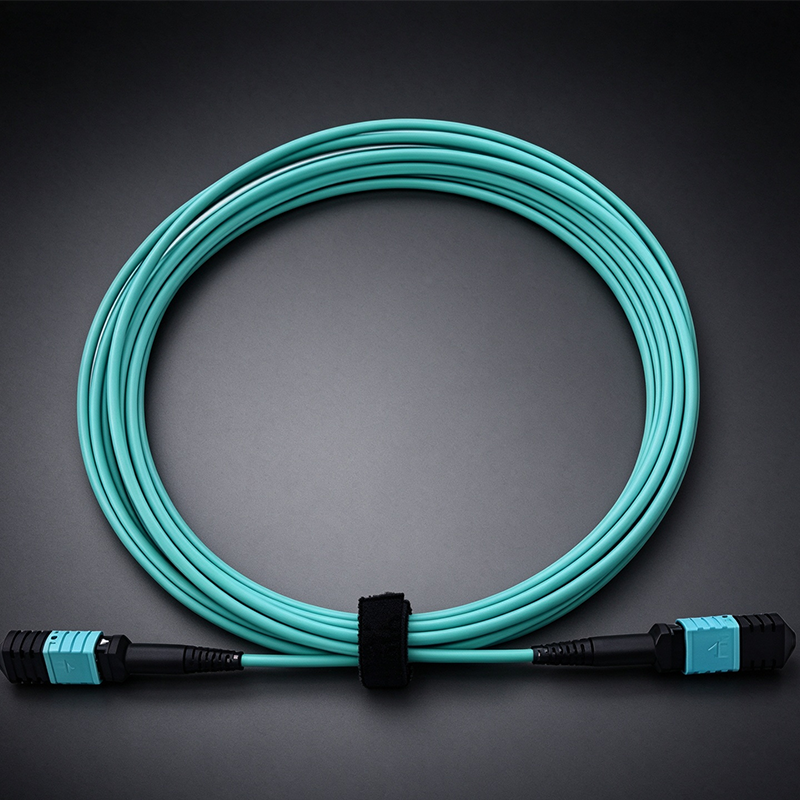 OM3 Fiber: 12 Core MTP To 